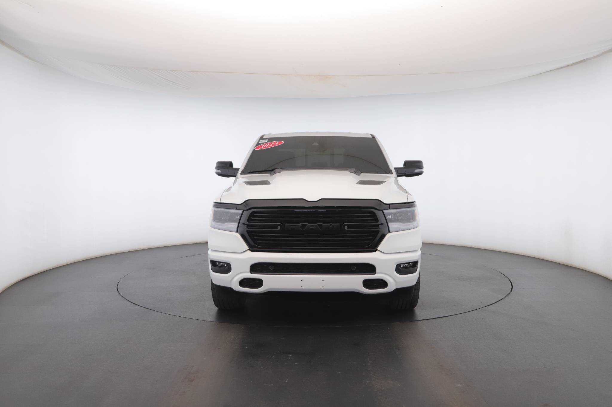 Used 2023 Bright White Clearcoat Ram Laramie 4x4 Crew Cab 5