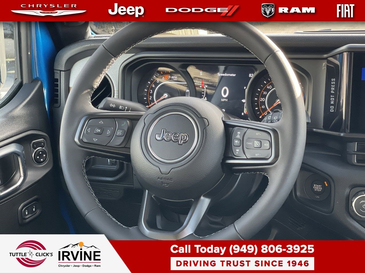 New 2026 Hydro Blue Pearlcoat Jeep Sport S image 15