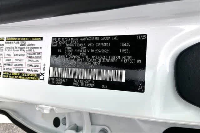 Certified Used 2026 EMINENT WHITE PEARL Lexus Premium image 19