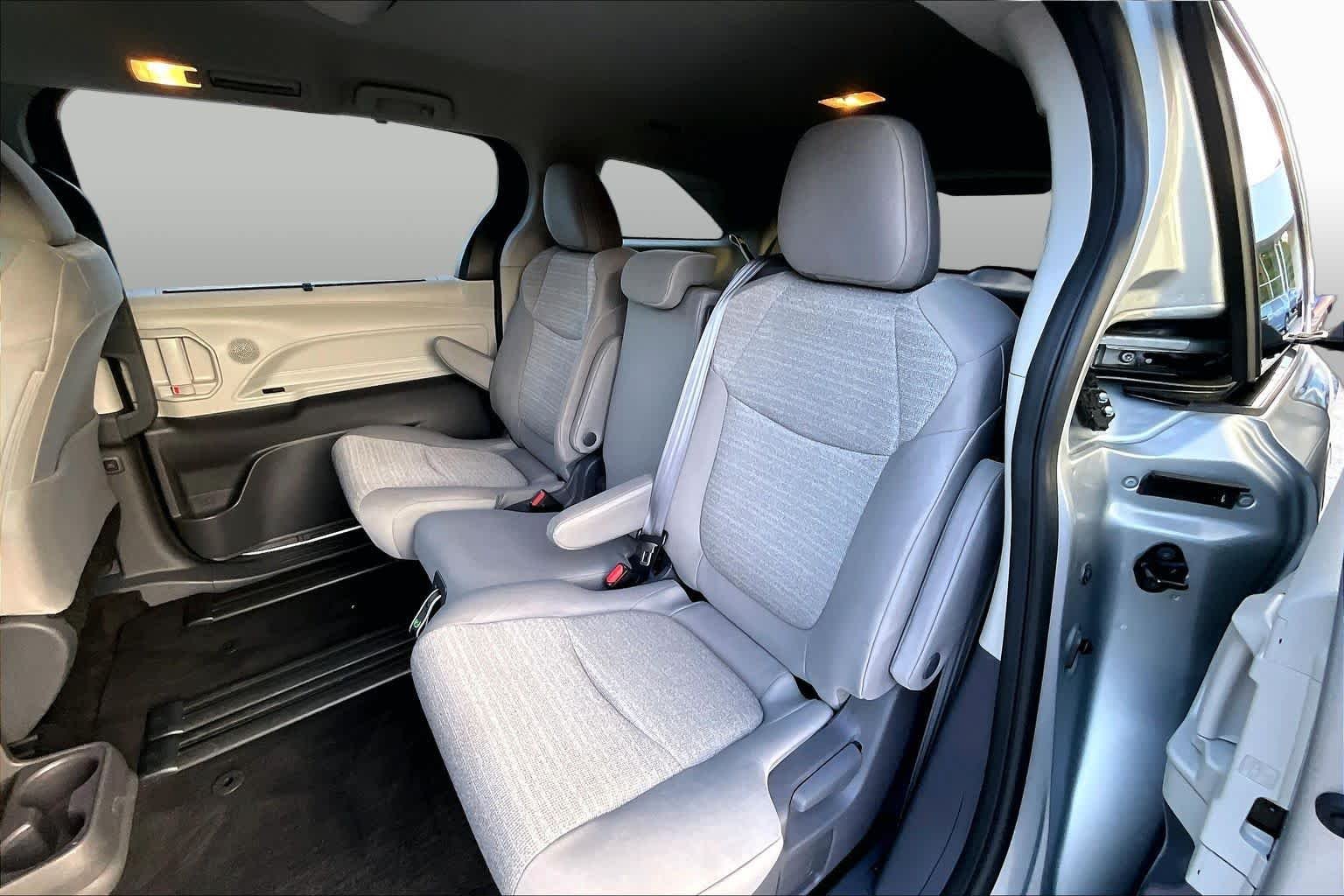 Used 2021 Celestial Silver Metallic Toyota LE image 19