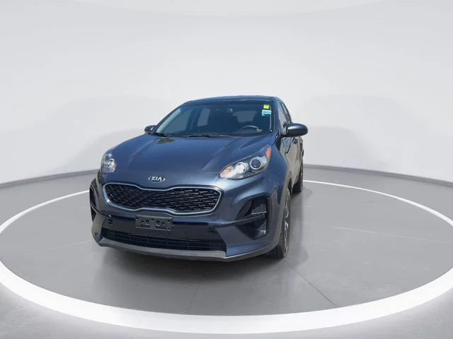 Used 2022 Blue Kia LX image 3