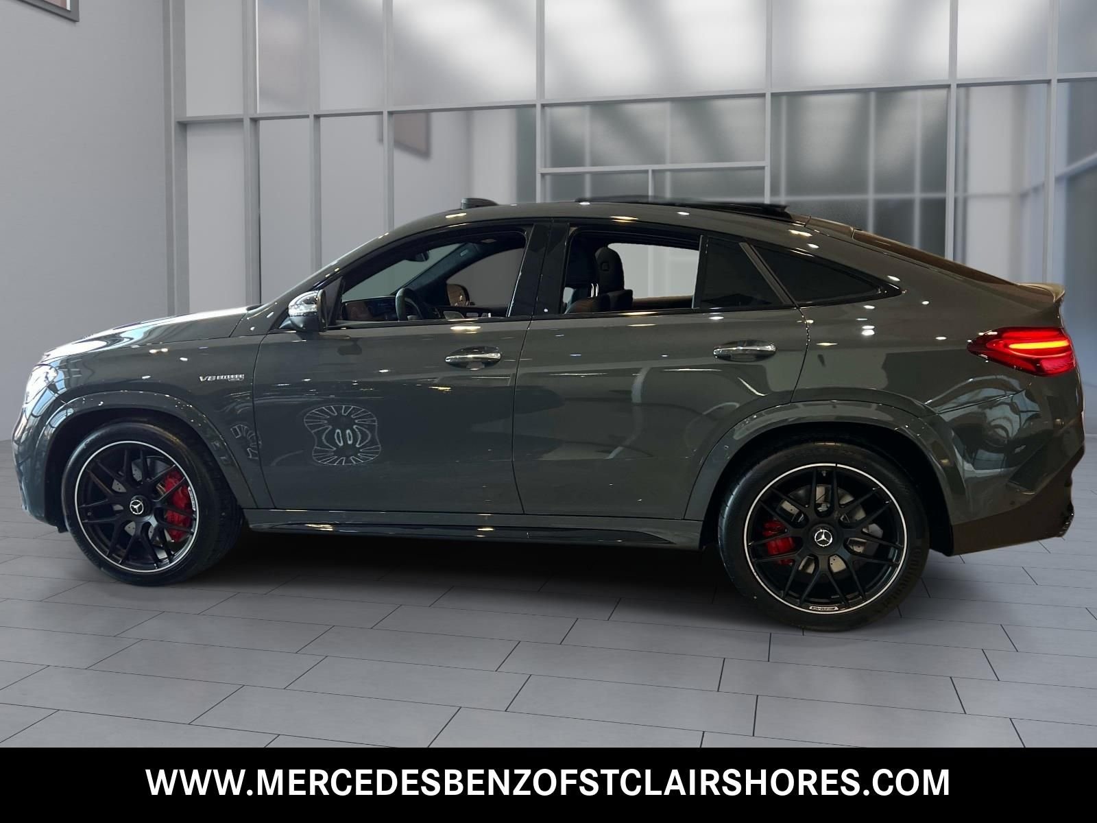 New 2026 MANUFAKTUR Silicon Grey Mercedes-Benz AMG® GLE 63 S 4MATIC+ Coupe image 2