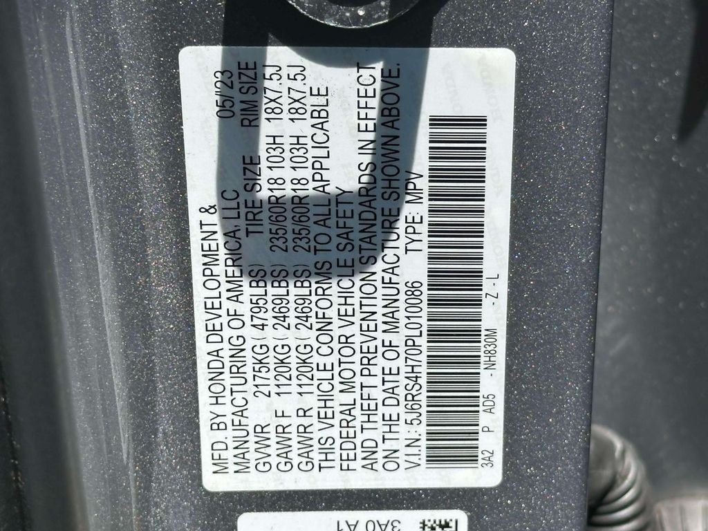 Used 2023 Silver Honda EX-L image 18