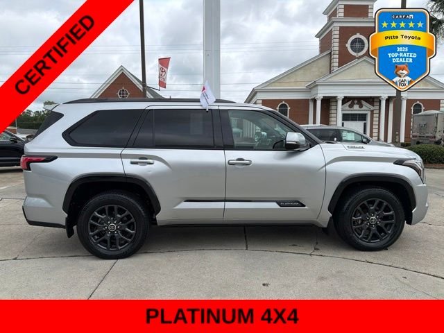 Certified Used 2023 Silver Toyota Platinum image 4