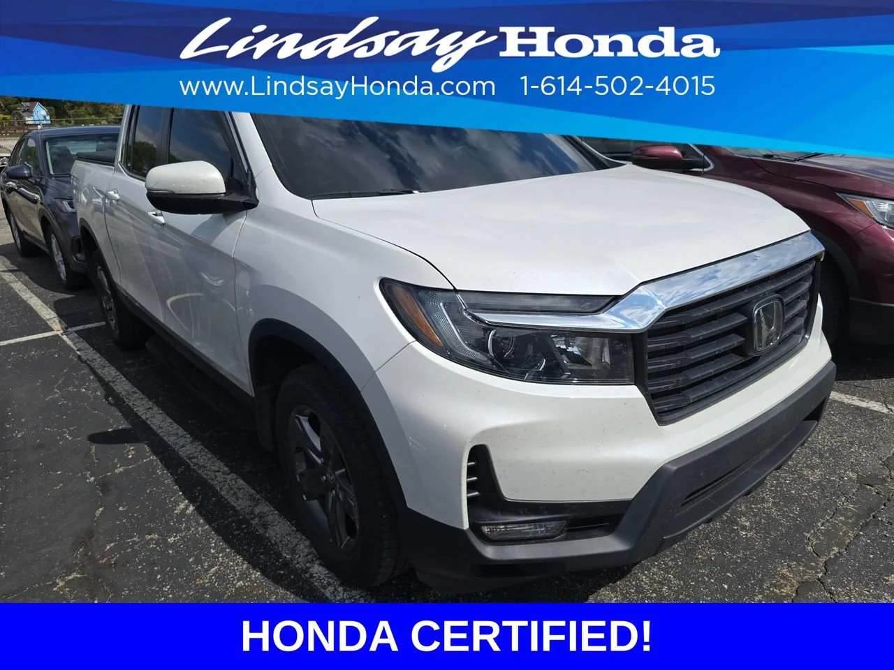 Certified Used 2023 Platinum White Pearl Honda RTL image 7