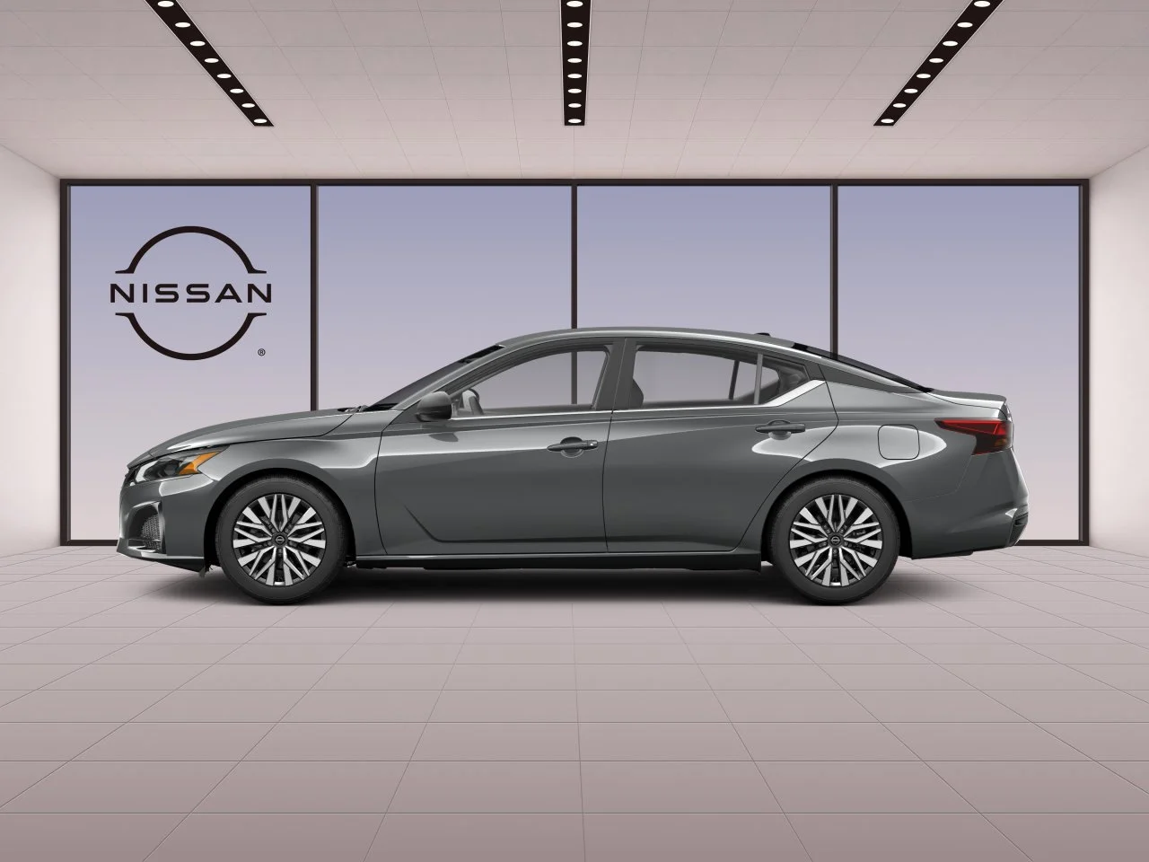 New 2026 Gun Metallic Nissan SV image 8
