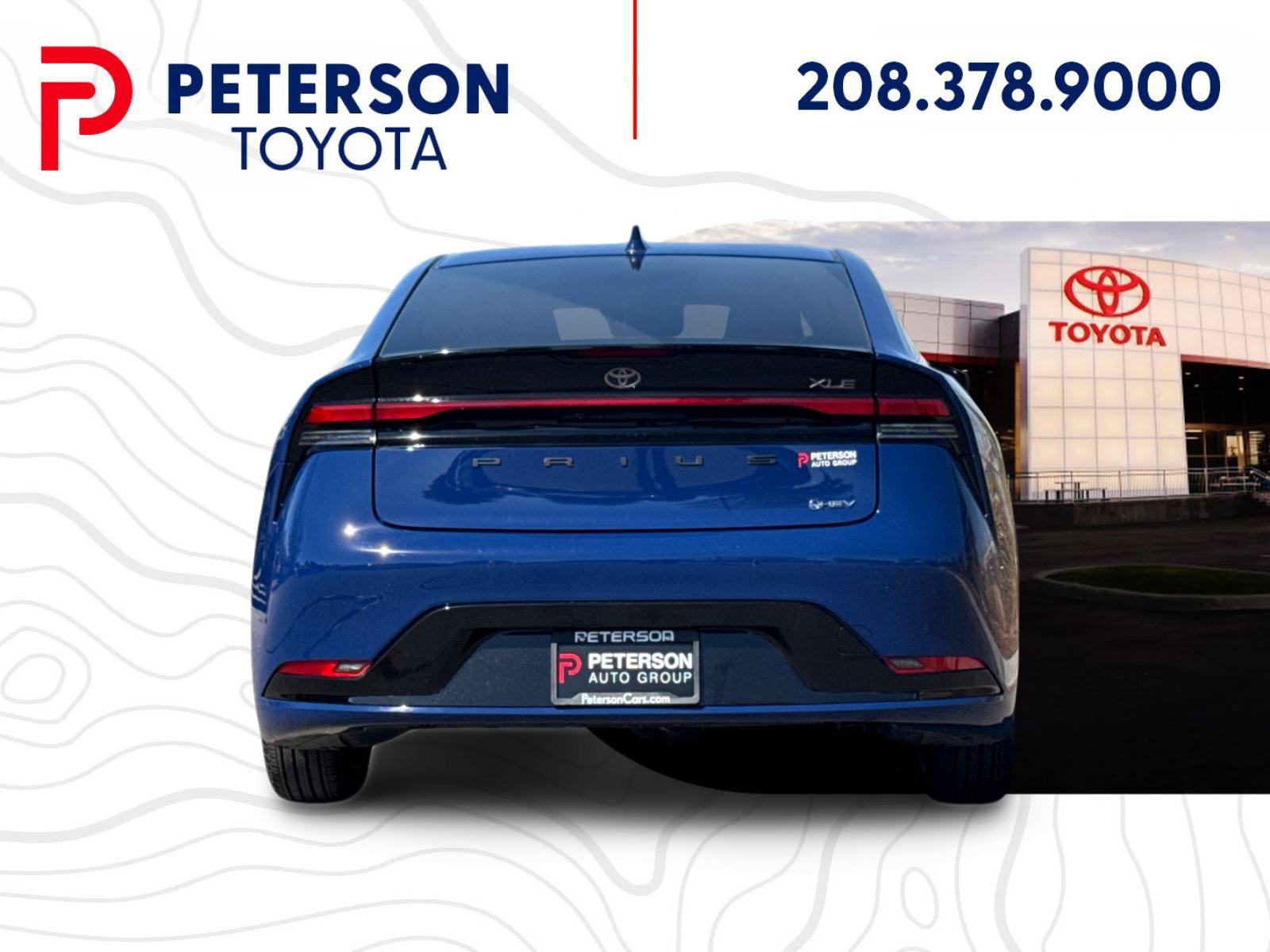Used 2023 Blue Toyota XLE image 4