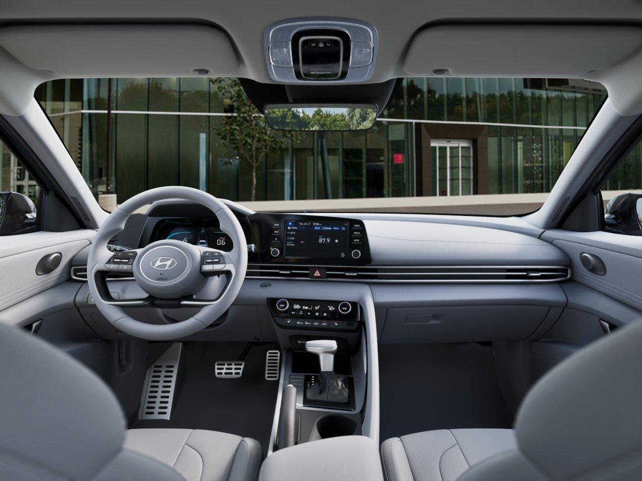 New 2026 Amazon Gray Hyundai SEL Sport Sedan FWD image 29