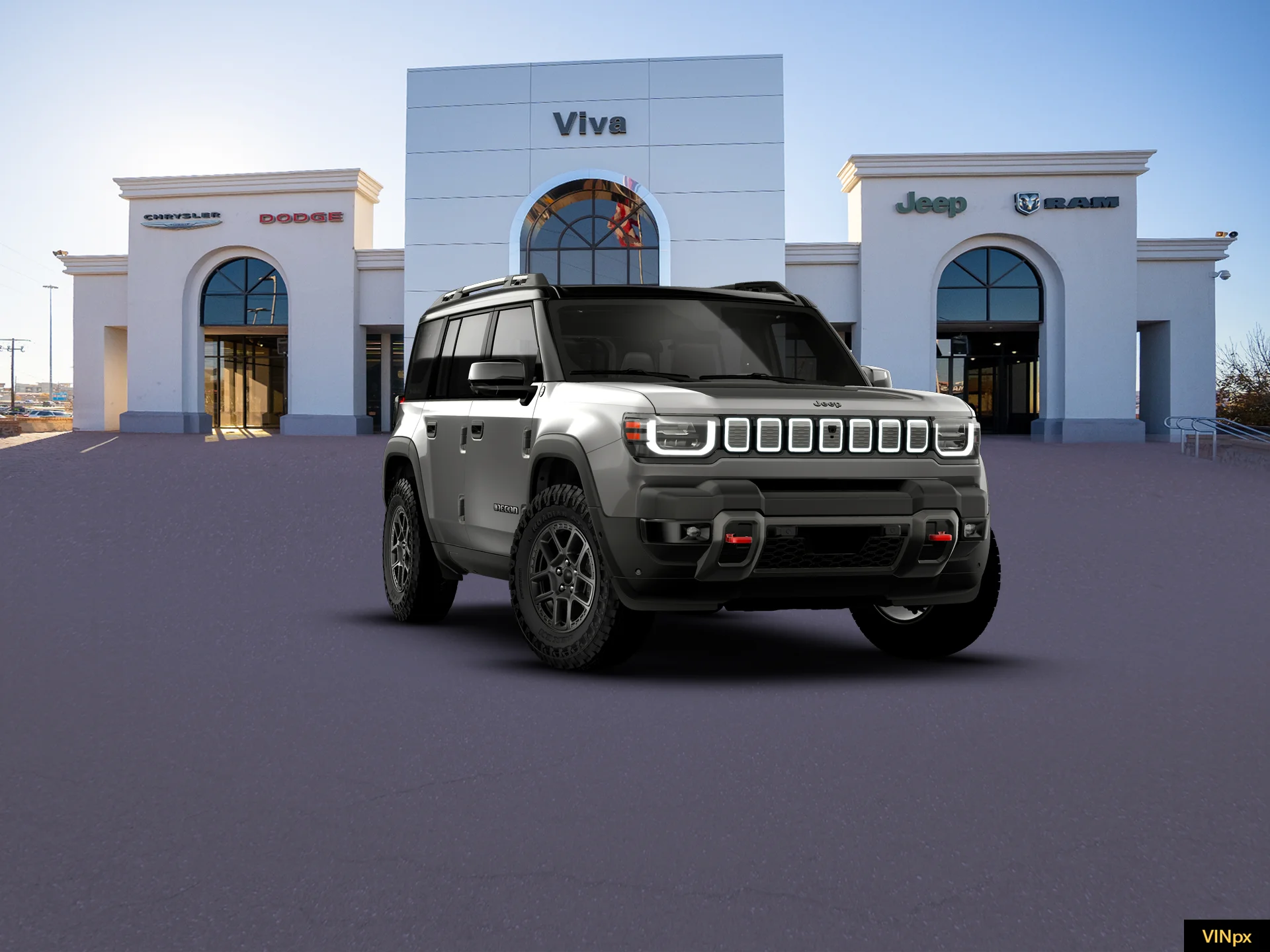 New 2026 Ceramic Gray Clear-Coat Exterior Paint Jeep Moab image 16