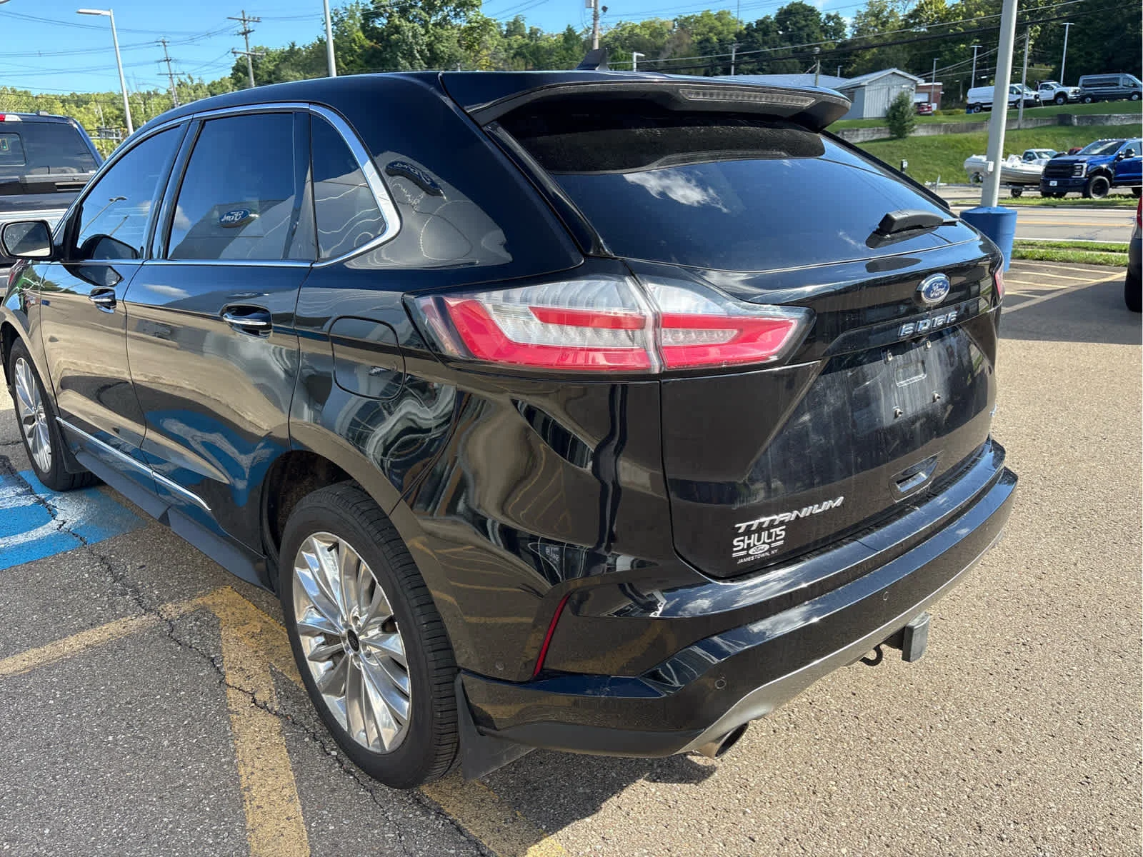 Used 2024 Agate Black Metallic Ford Titanium image 3