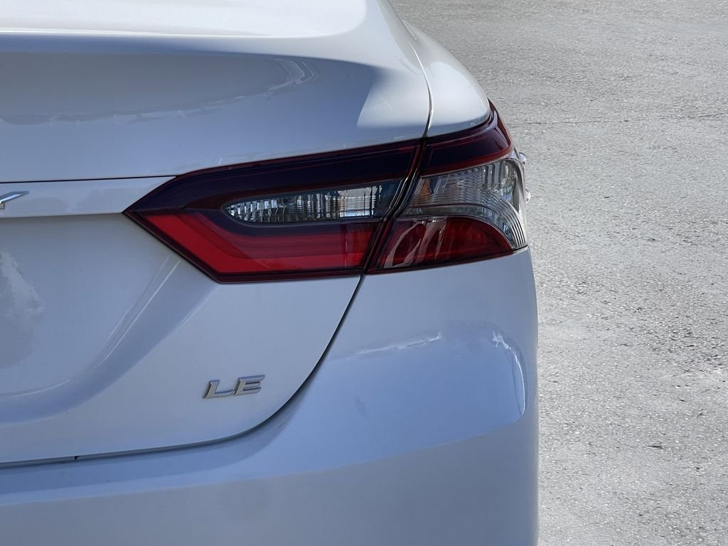 Used 2024 White Toyota LE image 8