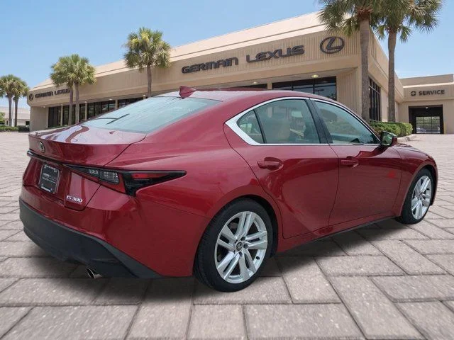Certified Used 2023 MATADOR RED MICA Lexus 300 image 4