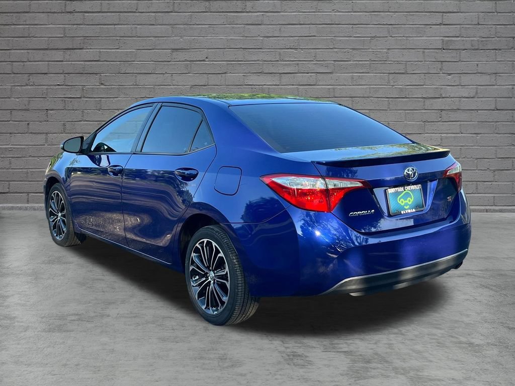 Used 2015 Toyota Corolla S Plus with VIN 5YFBURHE3FP309672 for sale in Elyria, OH