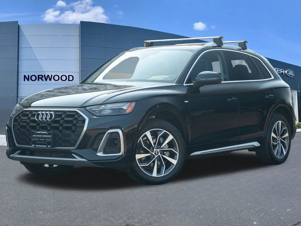 Used 2022 Black Audi 45 S line Premium image 1