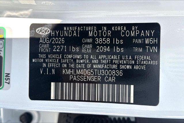 New 2026 White Hyundai SEL Sport Plus image 8