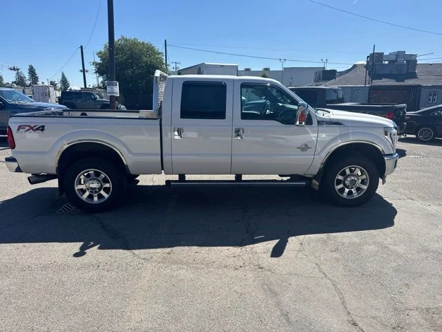 Used 2015 White Platinum Tri-Coat Metallic Ford Lariat image 5