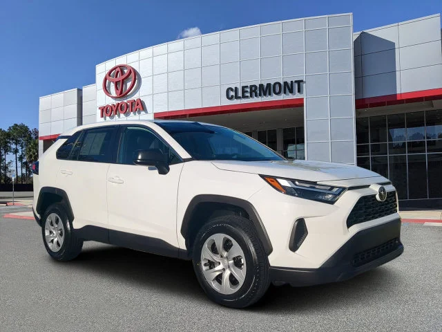 Certified Used 2024 White Toyota LE image 1