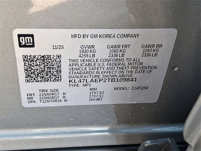 New 2026 Moonstone Gray Metallic Buick Preferred image 24