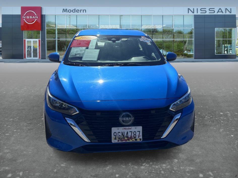 Used 2025 Electric Blue Metallic Nissan SV image 2