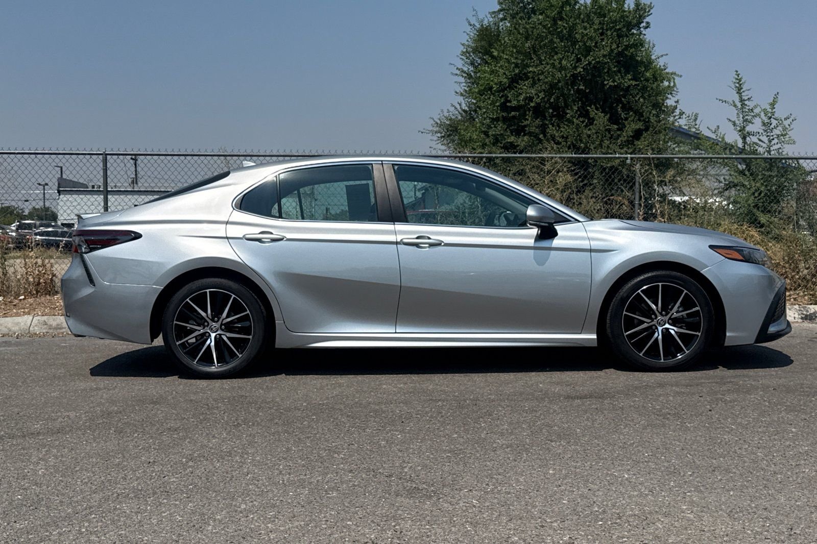 Used 2024 Silver Toyota SE image 3