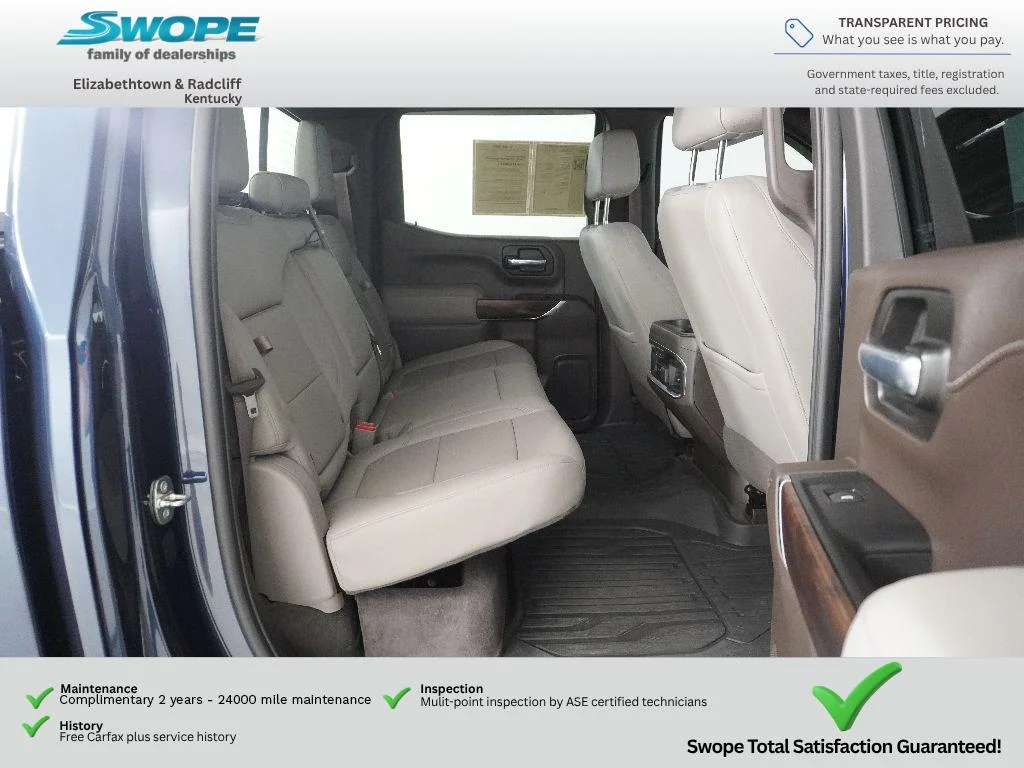 Used 2020 Pacific Blue Metallic GMC SLT image 9