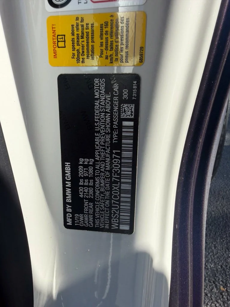 Used 2020 White BMW Competition image 15