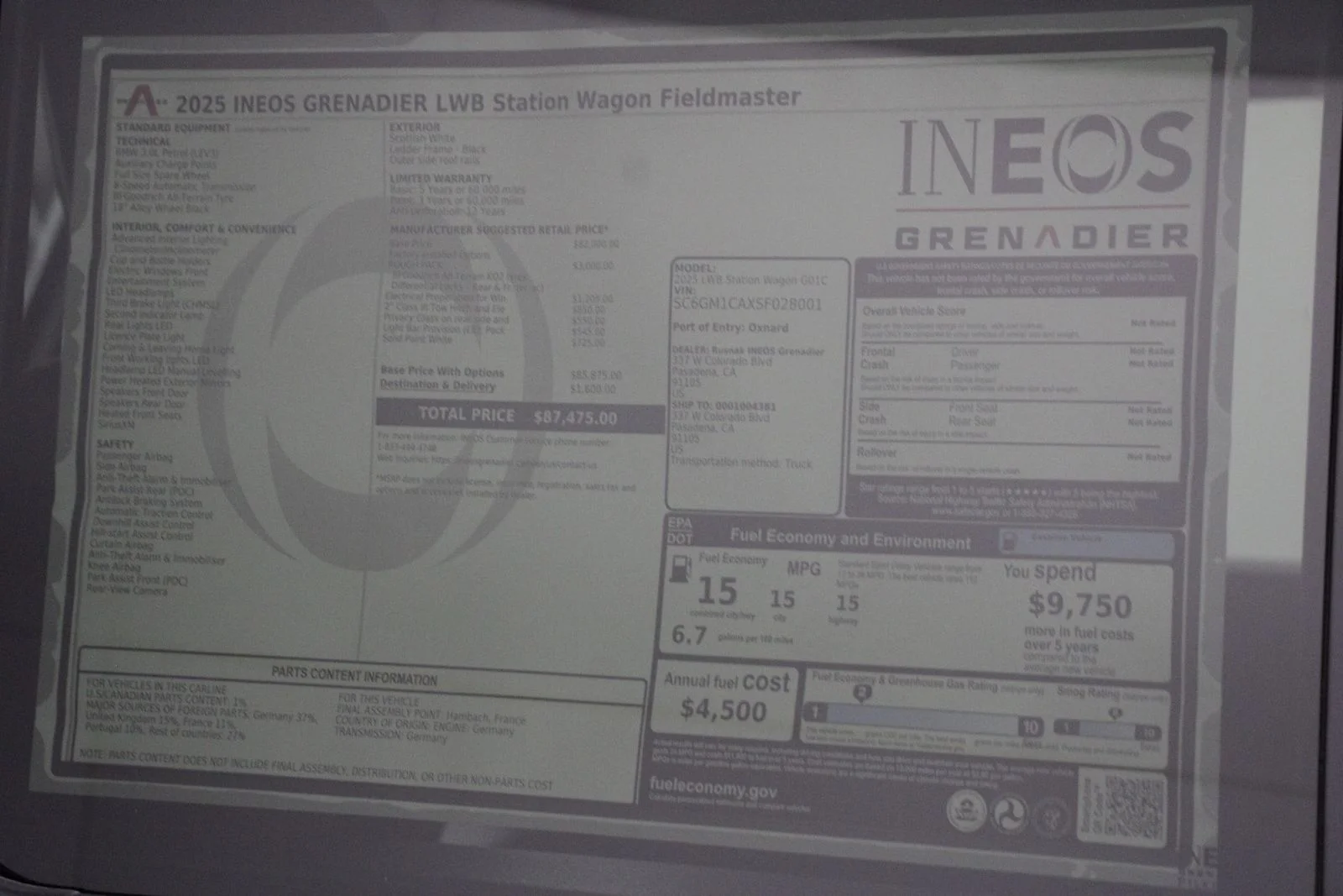 2025 INEOS Grenadier Fieldmaster Edition - Photo 23