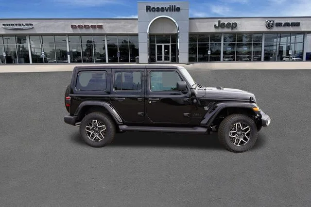 New 2027 Black Clear-Coat Paint Jeep Sahara image 2