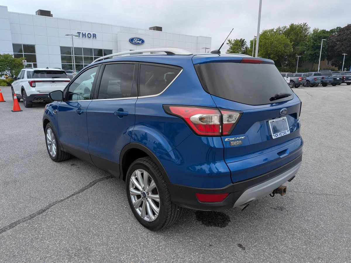Used 2017 Blue Ford 4wd 4dr Titanium image 8