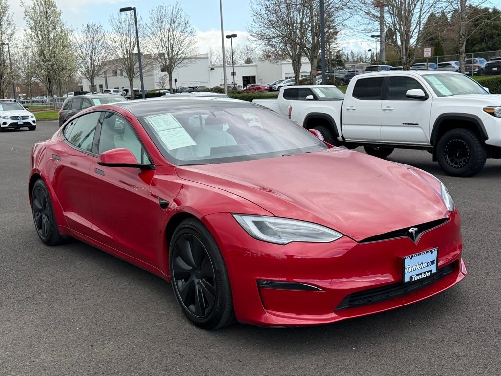 Used 2021 Tesla Model S Plaid with VIN 5YJSA1E66MF443107 for sale in Gresham, OR