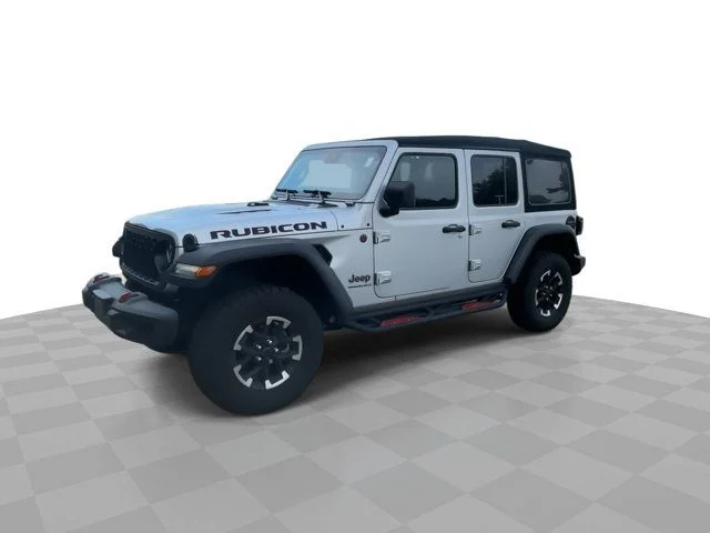Used 2024 Silver Jeep Rubicon image 2