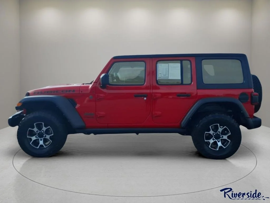 Used 2021 Red Jeep Unlimited Rubicon image 5
