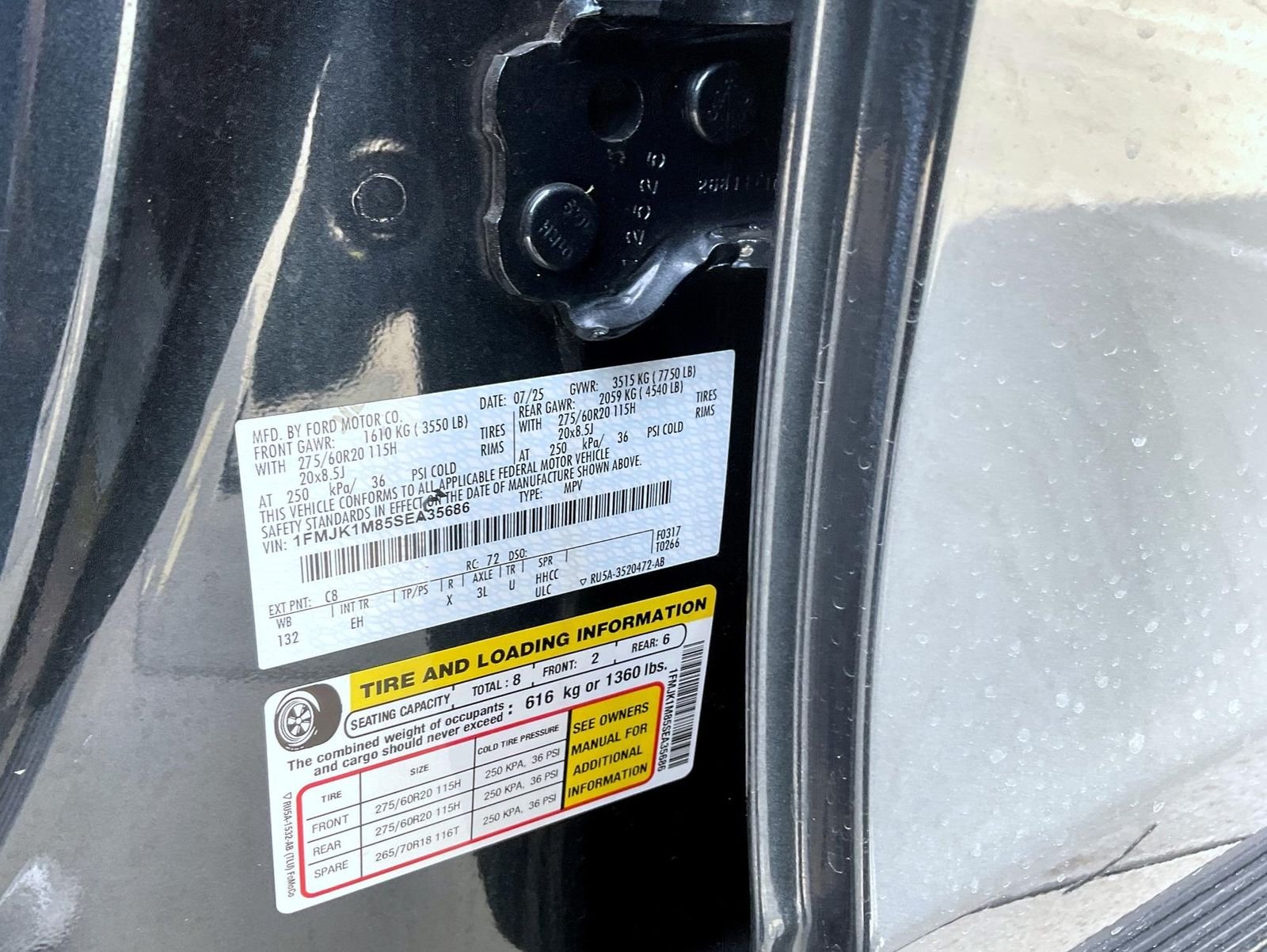 Used 2025 Blue Ford Platinum image 27