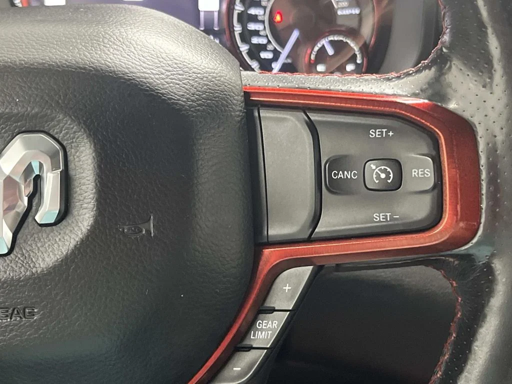 Used 2019 Bright White Clearcoat Ram Rebel Crew Cab 5.7L V8 4x4 1 Owner image 17