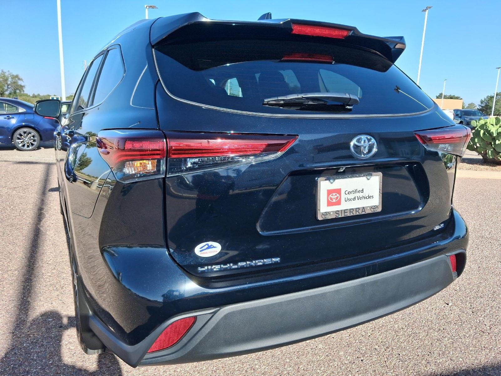 Certified Used 2026 Midnight Black Metallic Toyota XLE image 13