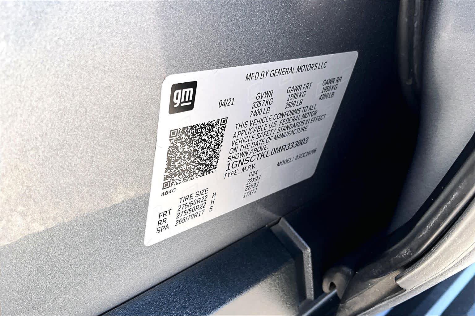 Used 2021 Satin Steel Metallic Chevrolet High Country image 34