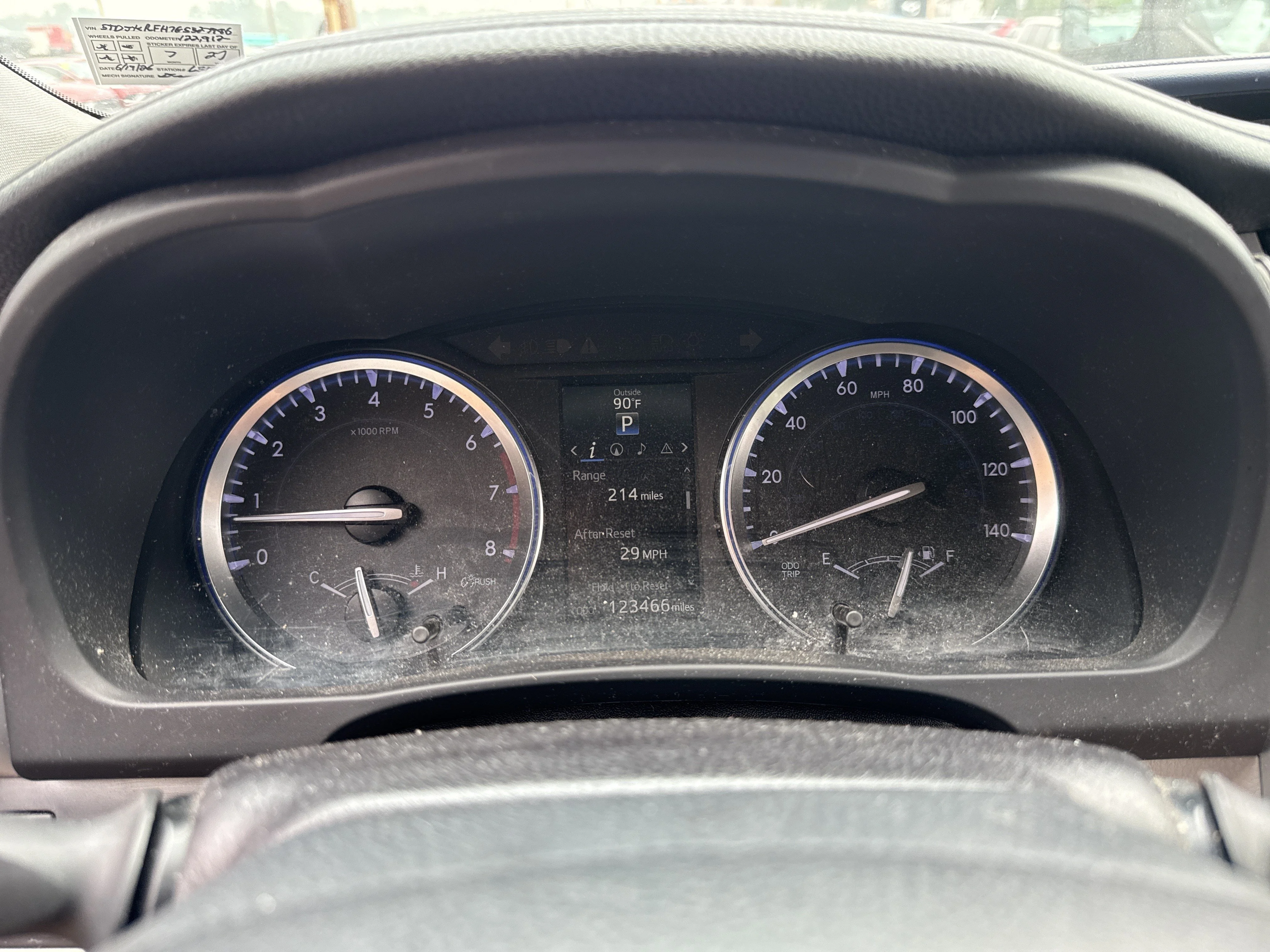 Used 2016 Blizzard Pearl Toyota XLE image 4