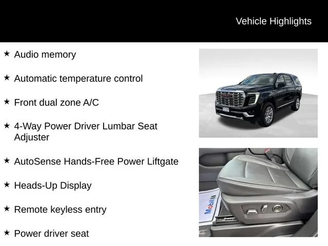 Certified Used 2026 Onyx Black GMC Denali image 15