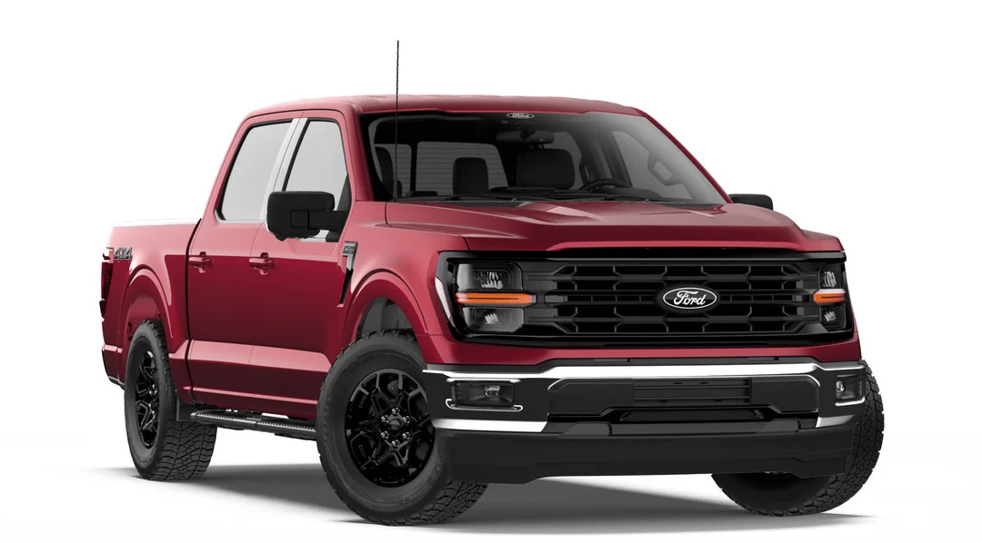 New 2026 RUBY RED METALLIC TINTED CC Ford XLT image 4