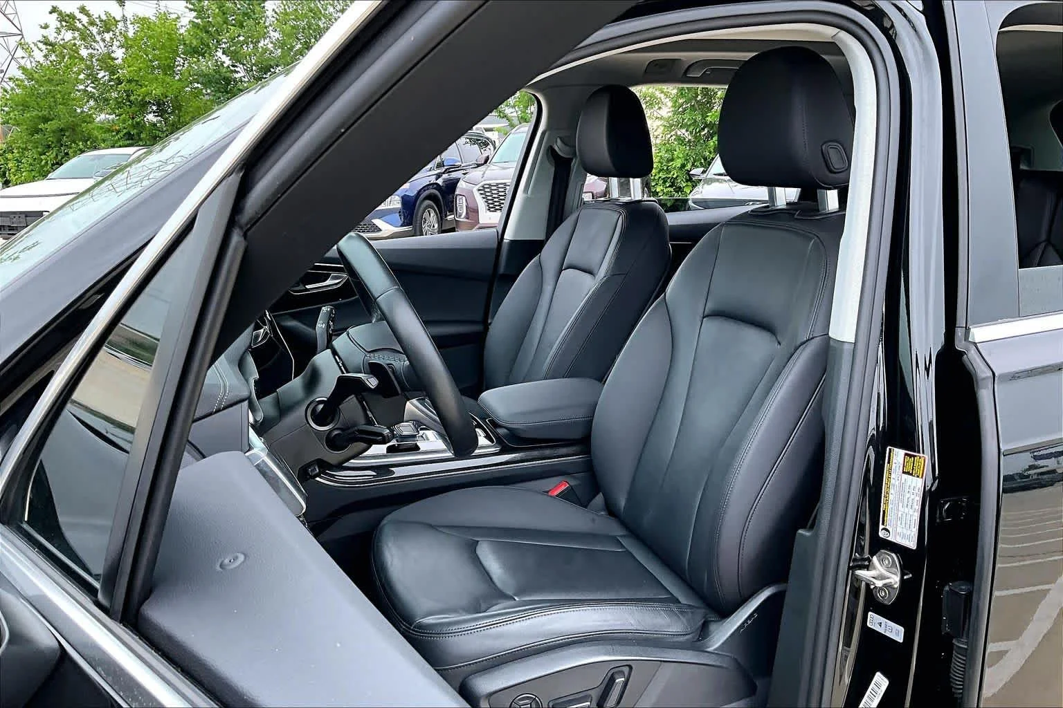 Used 2023 Mythos Black Metallic Audi Premium image 8