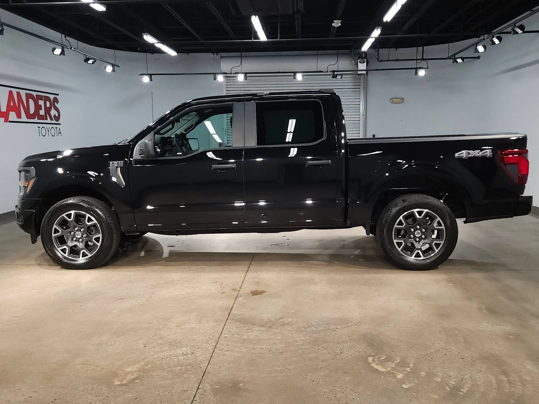 Used 2024 Agate Black Metallic Ford STX image 4