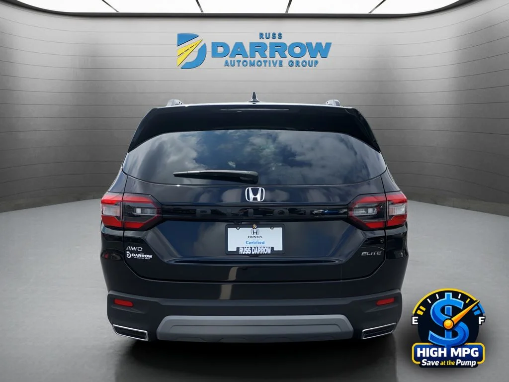 Certified Used 2024 Crystal Black Pearl Honda AWD ELITE image 4