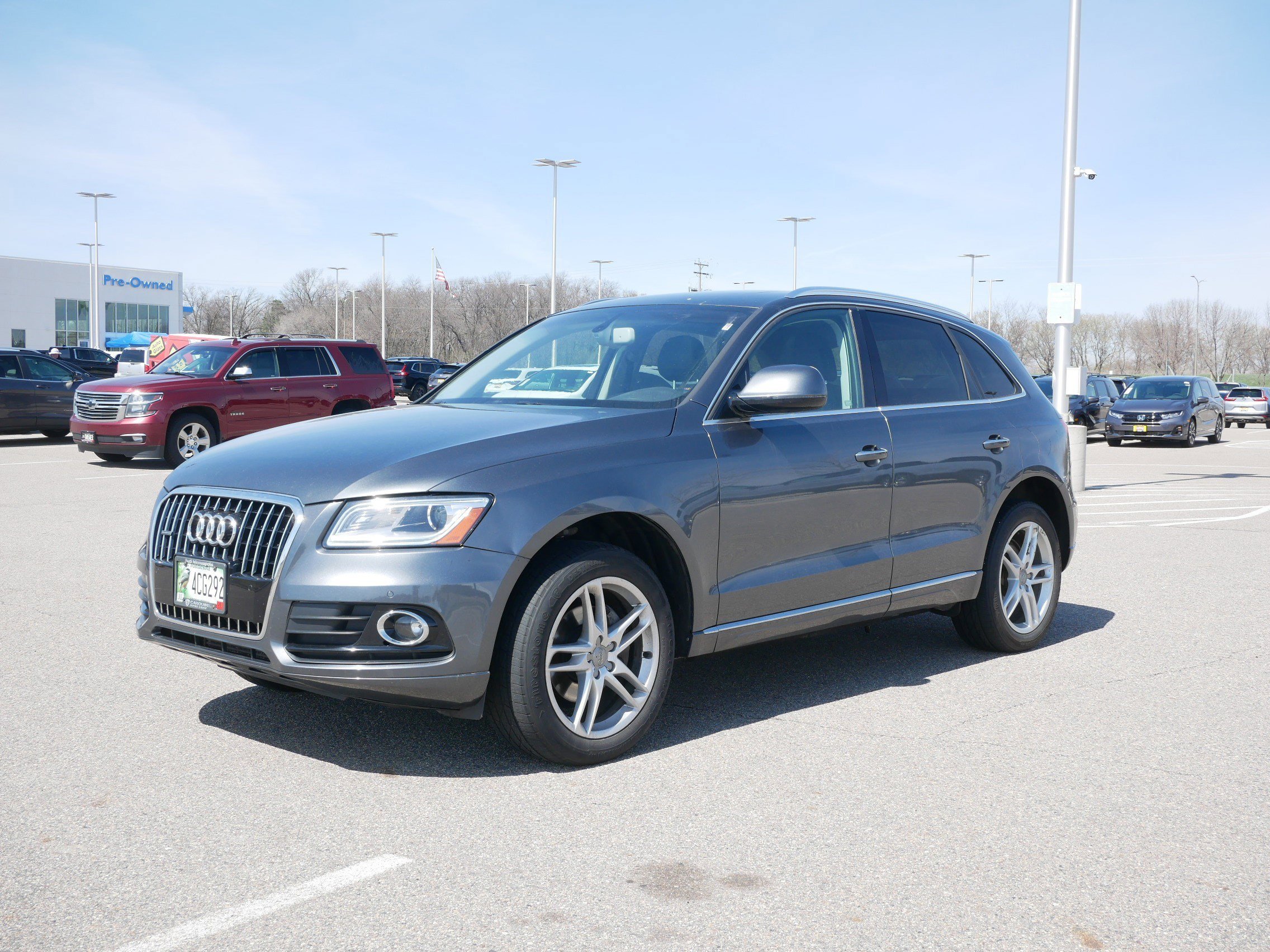 Used 2017 Audi Q5 Premium Plus with VIN WA1L2AFP5HA020875 for sale in Waite Park, Minnesota