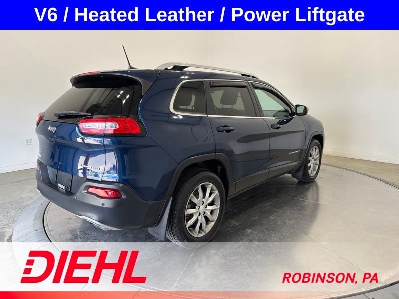 Used 2018 Blue Jeep Limited image 7