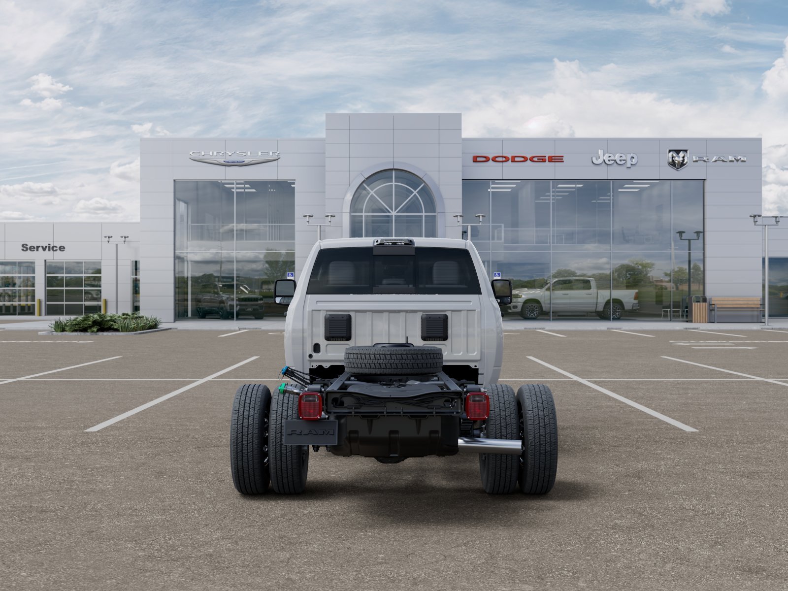 New 2026 Bright White Clearcoat RAM Tradesman image 33