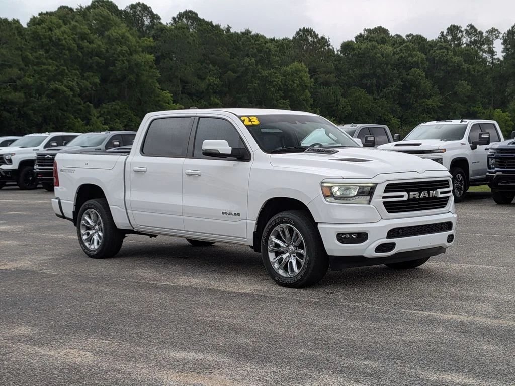 Used 2023 White Ram Laramie image 7