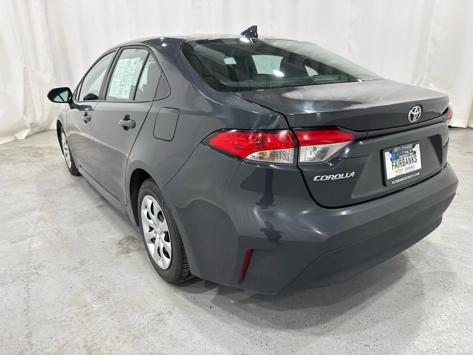 Used 2023 Gray Toyota LE image 3