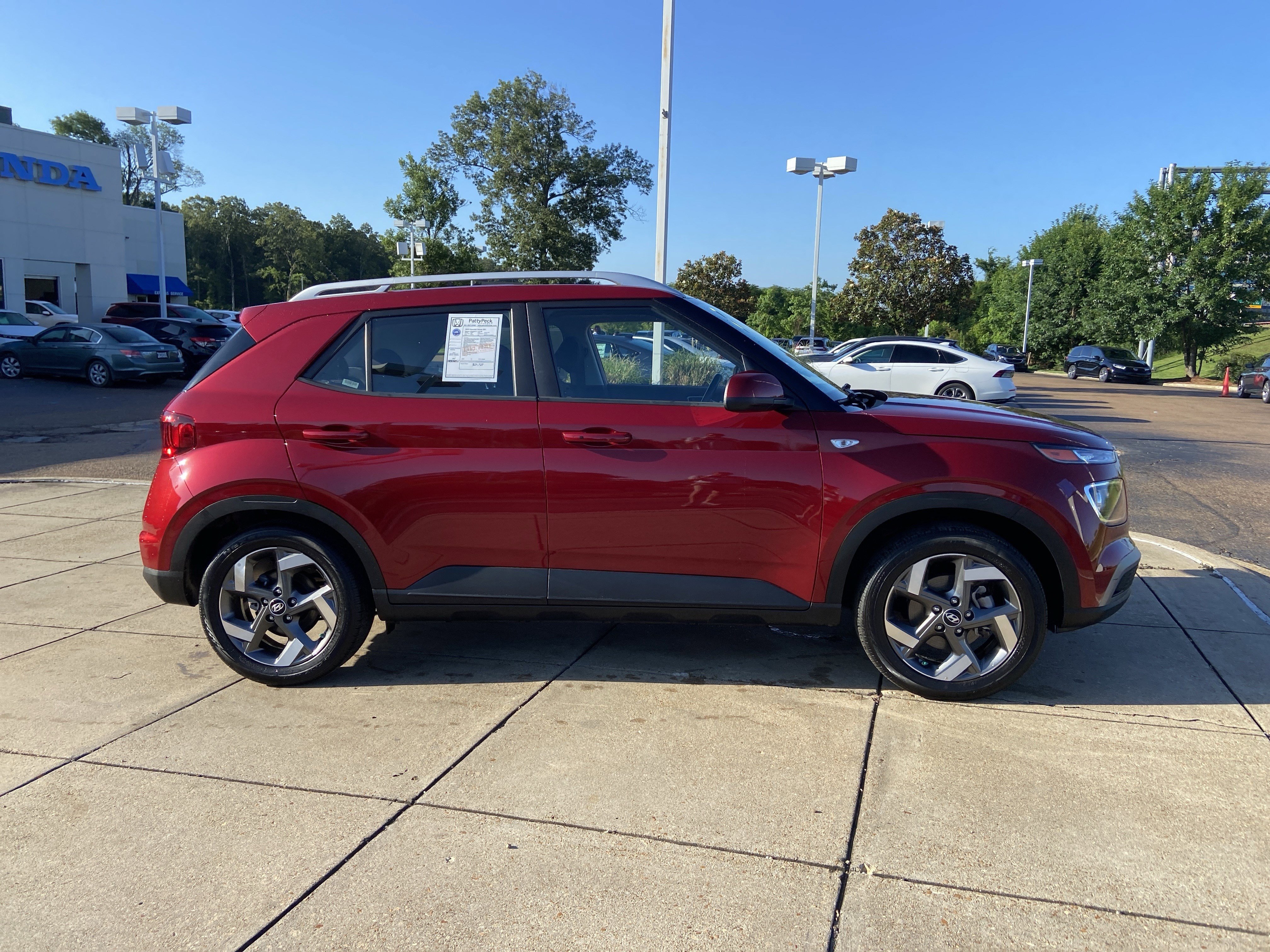 Used 2025 Ultimate Red Hyundai SEL image 13