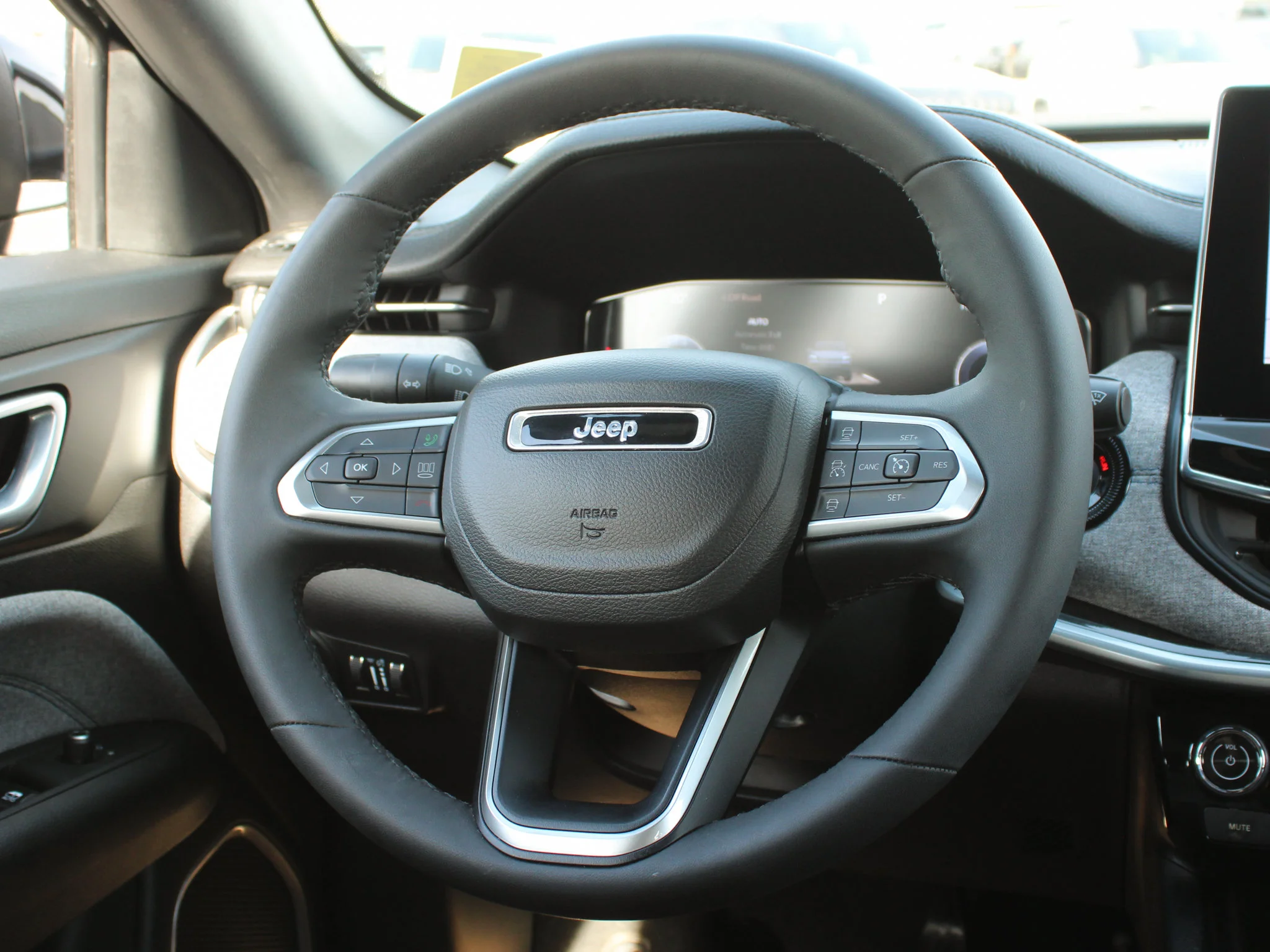 Certified Used 2023 Black Jeep North * Loaded | Heated Leather Seats | Adaptive Cruise | Apple CarPlay | 360 View Camera image 6