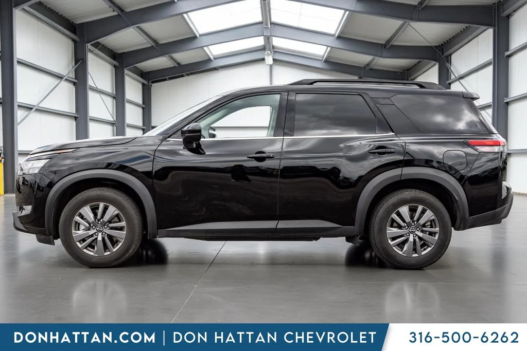 Used 2025 Black Nissan SV image 2